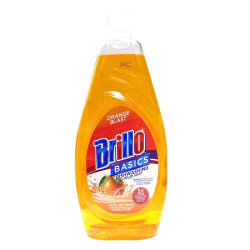 Brillo Dish Liq Orange Blast 24oz-wholesale Brillo Dish Liq Orange Blast 24oz-wholesale