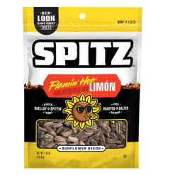Spitz Sunflower Seeds Flamin Hot 5.35oz-wholesale