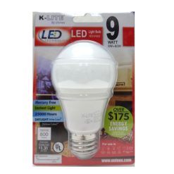 LED Light Bulb Day Light 9 Wtts = 60 Wtt-wholesale