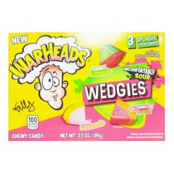 Warheads Wedgies Chewy 3.5oz Box-wholesale