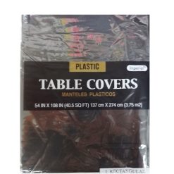 Table Cover 54 X 108in Black H-D Rect-wholesale