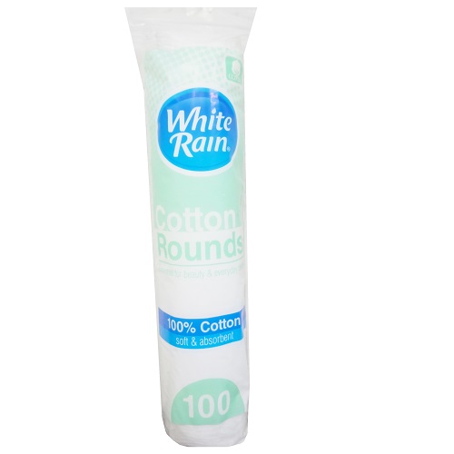 White Rain Cotton Pads 100ct Round-wholesale White Rain Cotton Pads 100ct Round-wholesale