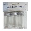 Mini Glass Bottles 3pc 3cmX6cm-wholesale