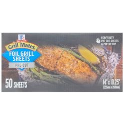 McCormick Foil Sheets Pre-Cut 50ct-wholesale