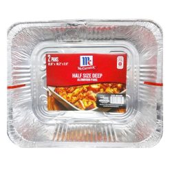 McCormick Pan Half Size 2pk Aluminum-wholesale