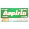 Health A2z Aspirin Cheable 81mg 36ct Orn-wholesale