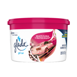 Glade Car Air Fresh Gel 70g Floral & Red-wholesale