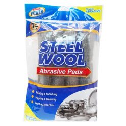 Steel Wool Pads 12pk-wholesale