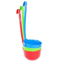 Ladle Plastic Jumbo Asst Clrs   Cucharon-wholesale