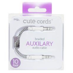 AUX Audio Cable 10ft W-Cse-wholesale