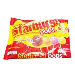 Starburst Pops 8.8oz Bag Asst Flvrs-wholesale