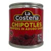 La Costeña Chipotle Peppers 3.7oz w Sauc-wholesale