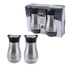 Salt & Pepper Set 4.42oz Stainless Steel-wholesale