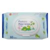 Flushable Moist Wipes 60ct Blue-wholesale