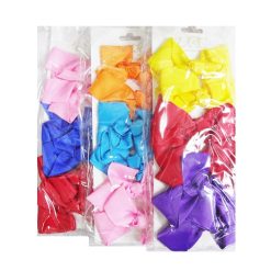 Hair Metal Snaps 6pk Asst Clrs-wholesale