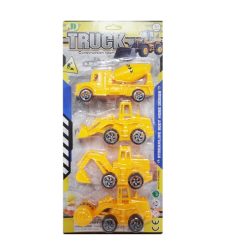 Toy Construction Truck 4pc-wholesale