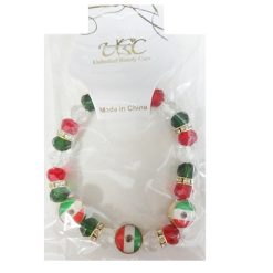Bracelet Elastic México Flag-wholesale