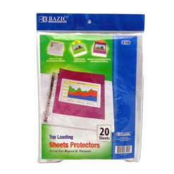 Sheet Protectors 20 sheets-wholesale