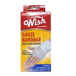 Wish Gauze Bandage 1ct 162in-wholesale