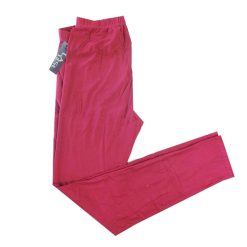 Leggings One Size Burgundy-wholesale