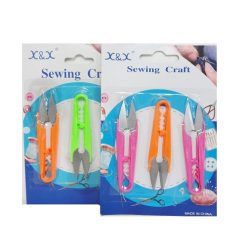 Sewing Scissors 3pk Asst Clrs-wholesale