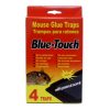 Blue-Touch Mouse Glue Traps 4pk