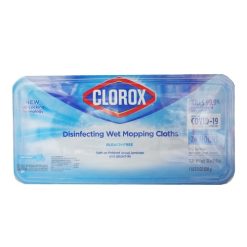 Clorox Wet Mopping Cloths 12ct Blch Free-wholesale