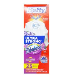 Hefty Trash Bags 25ct 13gl Fabuloso Scnt-wholesale