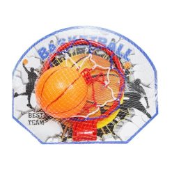 Toy Basketball Set In Net-wholesale