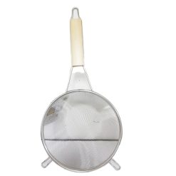 Strainer Wooden Handle 7.1X15in S.S-wholesale