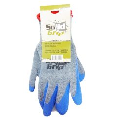 Solid Grip Work Gloves Smll Blue-wholesale