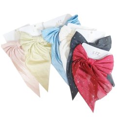 Hair Metal Clip Bow Asst Clrs-wholesale