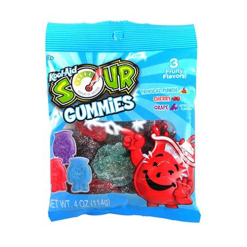 Kool-Aid Sour Gummies 4oz Ass Flvors-wholesale