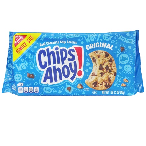Nabisco Chips Ahoy 515g Family Size-wholesale Nabisco Chips Ahoy 515g Family Size-wholesale