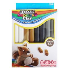 Toy Clay Sticks 8pk 4.8oz Asst Clrs-wholesale