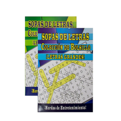 Puzzle Book 5 X 8in Sopa De Letras-wholesale