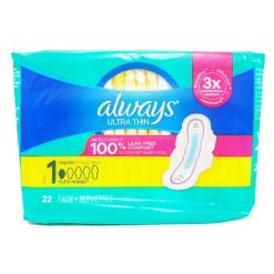 Always Ultra Thin Pads 22ct #1 Regular-wholesale