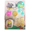 Toy Pet Play Set In Blister Card-wholesale