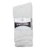Mens Crew Socks 3pk 9-11 Gray-wholesale
