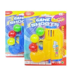 Toy Game Shoots Ball Gun Asst Clrs-wholesale