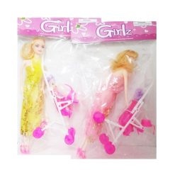 Toy Doll W-Baby & Stroller Asst-wholesale