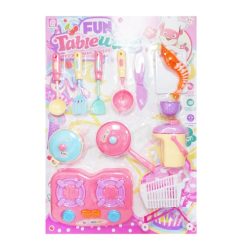 Toy Tableware Set In Blister Card-wholesale