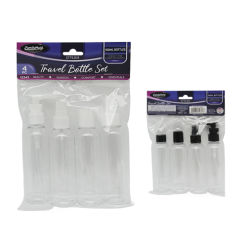 Travel Bottle Set 4pc 100ml-wholesale
