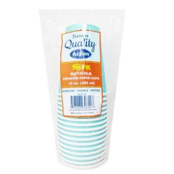 Axxion Paper Cups 16ct 12oz Polka Dots-wholesale