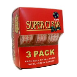 Super Clear Tape 3pk-wholesale