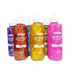 Glitter Glue 4oz Asst Clts-wholesale