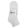 Mens Ankle Socks 3pk 10-13 White-wholesale