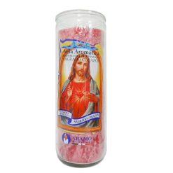 Aramo Candle 7½in Sagrado Corazon-wholesale