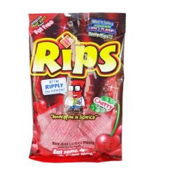 Rips Cherry Strips Licorice 3.5oz-wholesale