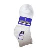 Mens Socks Ankle 3pk 9-11 Grey-wholesale